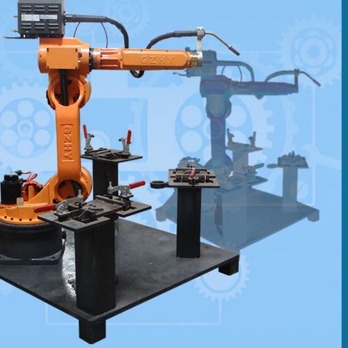 长仁厂家**焊接机器人工业自动化焊接机器人自动送丝焊接机器.